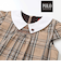 【POLO BCS(ポロ・ビーシーエス)×SLAP SLIPコラボ】【お揃い】襟付きスモッキング腰タブチェックジャンパースカート(80~130cm)
