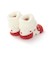 【お揃い】いちごドットもこもこソックス(9~12cm)