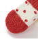 【お揃い】いちごドットもこもこソックス(9~12cm)