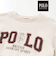 【POLO BCS(ポロ・ビーシーエス)×SLAP SLIPコラボ】ふわふわサガラ刺しゅう裾フレア長袖トレーナー(80~130cm)