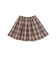 タータンチェックインナーパンツ付きスカート(80~130cm)
