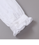 袖口フリルサテン長袖ブラウス(110~130cm)