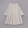 サイロコンパクトツイルレース襟袖ワンピース(110~130cm)