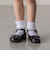 エナメルリボンストラップシューズ(17~20cm)