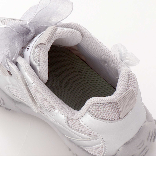 キラふわフラワーリボンスニーカー(17~22cm)｜ベベ オンライン ストア