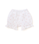 【お揃い】花柄裾レースフリルブルマ(80~90cm)