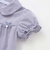 コットンシャンブレー襟付きパフスリーブブラウス(100~140cm)