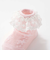 花モチーフ編みレースソックスベビー(9~12cm)