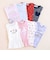 【スララク/防汚加工/オーガニックコットン】ときめきデザイン女の子長袖Tシャツ(80~130cm)