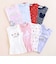 【スララク/防汚加工/オーガニックコットン】ときめきデザイン女の子長袖Tシャツ(80~130cm)