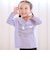 【スララク/防汚加工/オーガニックコットン】ときめきデザイン女の子長袖Tシャツ(80~130cm)