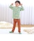 【スララク/防汚加工/オーガニックコットン】わくわくデザイン男の子長袖Tシャツ(80~130cm)