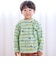 【スララク/防汚加工/オーガニックコットン】わくわくデザイン男の子長袖Tシャツ(80~130cm)