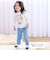 【スララク/防汚加工/オーガニックコットン】わくわくデザイン男の子長袖Tシャツ(80~130cm)