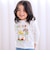 【スララク/防汚加工/オーガニックコットン】わくわくデザイン男の子長袖Tシャツ(80~130cm)