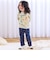 【スララク/防汚加工/オーガニックコットン】わくわくデザイン男の子長袖Tシャツ(80~130cm)