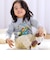 【スララク/防汚加工/オーガニックコットン】わくわくデザイン男の子長袖Tシャツ(80~130cm)