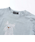 スラブ天竺DOGプリント長袖Tシャツ(80~100cm)