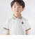 編立リブ鹿の子半袖ポロシャツ(95~150cm)