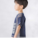 異素材切り替え半袖Tシャツ(95~160cm)