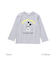 【Disney(ディズニー)】<ミッキーマウス>プリント天竺長袖Tシャツ(90~130cm)