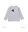 【Disney(ディズニー)】<ミッキーマウス>プリント天竺長袖Tシャツ(90~130cm)