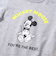 【Disney(ディズニー)】<ミッキーマウス>プリント天竺長袖Tシャツ(90~130cm)