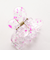 バタフライクリアヘアクリップ2個セット