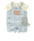 オシャベリモチーフ刺しゅうサロペット＋ボディミニセットベビー(70~80cm)