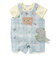 オシャベリモチーフ刺しゅうサロペット＋ボディミニセットベビー(70~80cm)