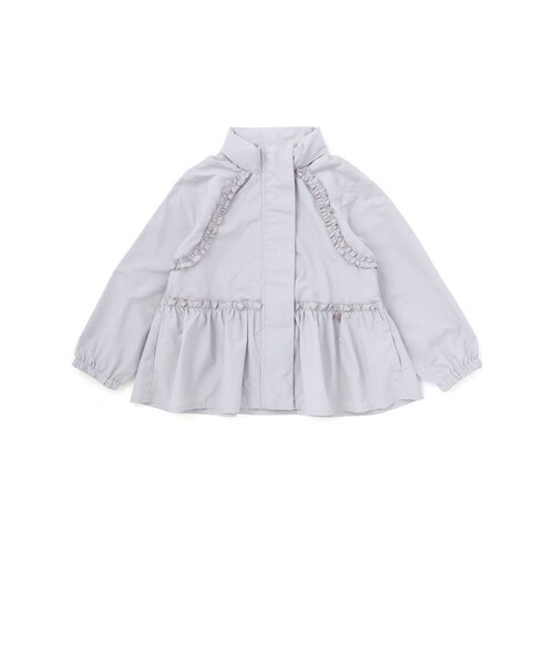 店舗限定】タフタメッシュフリルジャケット(95～150cm)｜ベベ