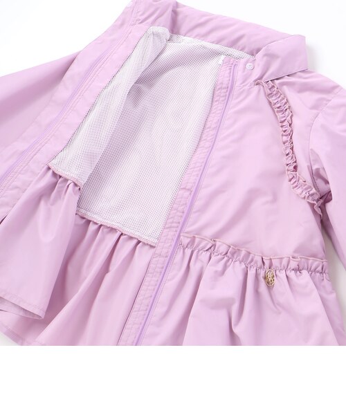 店舗限定】タフタメッシュフリルジャケット(95～150cm)｜ベベ