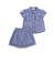 【店舗限定】ダンガリーブラウス＋ショートパンツセットアップ(95～150cm)