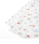 【お揃い】モチーフ総柄ガーゼおくるみベビー