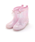【お揃い】オーロラキラキラプリント総柄レインブーツ(13~18cm)