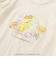 【シナモロール/ポムポムプリン×SLAPSLIP】パフスリーブプリントTシャツ+チェックフレアビスチェ2点セット(90~130cm)
