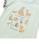 【お揃い】森のどうぶつプリント半袖Tシャツ(70~90cm)