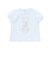 【お揃い】モチーフパッチ刺しゅうリボンスリーブ半袖Tシャツ(80~130cm)
