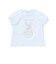 【お揃い】モチーフパッチ刺しゅうリボンスリーブ半袖Tシャツ(80~130cm)