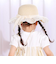 モチーフ付きハット&ポシェット