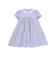 【お揃い】襟レースシャンブレーワンピース(90~140cm)