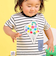 【絵本コラボ-はらぺこあおむし-】無地&ボーダー柄半袖Tシャツ(80~120cm)