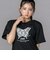 レースバタフライ・スパークルTシャツ(130~160cm)