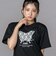 レースバタフライ・スパークルTシャツ(130~160cm)