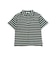 スキッパーネック ボーダープレッピーBIGポロシャツ(100~160cm)