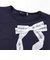 グログランBIGリボンモチーフスムース半袖Tシャツ(80~160cm)