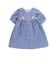 スモッキング刺しゅう7分袖デニムワンピース(80~130cm)