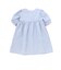 スモッキング刺しゅう7分袖デニムワンピース(80~130cm)