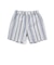 【お揃い】リネン調マルチストライプハーフパンツ(80~100cm)