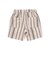 【お揃い】リネン調マルチストライプハーフパンツ(80~100cm)